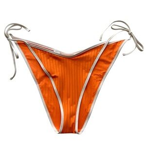 Aerie Wide Rib Low Rise Tie Cheekiest Bikini Bottom XXL